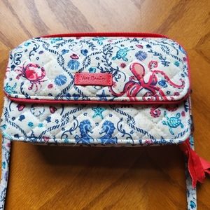 Vera Bradley RFID All in One Crossbody Bag in Sea Life